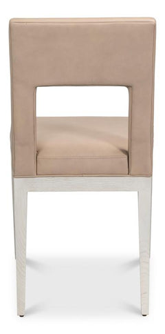 Solace White Chair (Set of 2) - Ornate Home