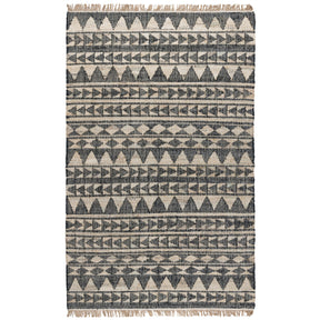Solana Black Natural Distressed Rug - Ornate Home