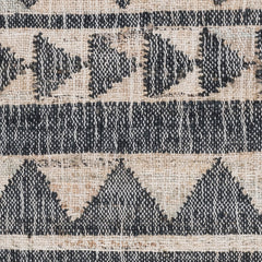 Solana Black Natural Distressed Rug - Ornate Home