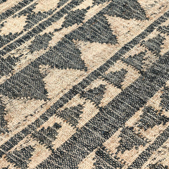 Solana Black Natural Distressed Rug - Ornate Home