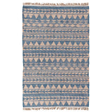 Solana Blue Natural Distressed Rug - Ornate Home