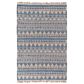 Solana Blue Natural Distressed Rug - Ornate Home