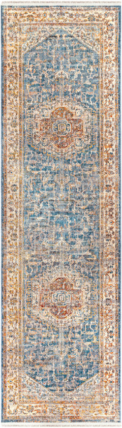 Solana Distressed Medallion Area Carpet - Clearance - Ornate Home