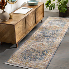 Solana Distressed Medallion Area Carpet - Clearance - Ornate Home