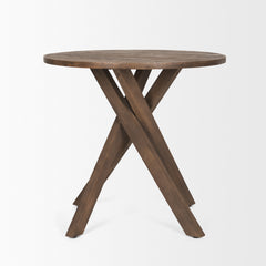Solana Medium Brown Wood Foyer Table