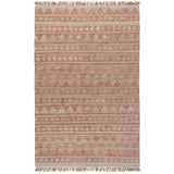 Solana Terracotta/Natural Distressed Rug - Ornate Home