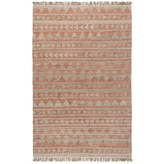 Solana Terracotta/Natural Distressed Rug - Ornate Home