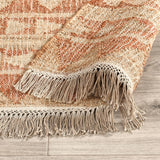 Solana Terracotta/Natural Distressed Rug - Ornate Home