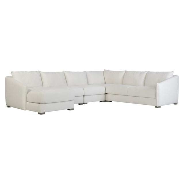 Solana Weathered Teak Outdoor Sectional - Ornate Home