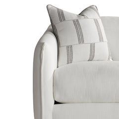 Solana White/Cream Outdoor Sofa - Ornate Home