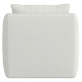 Solana White/Cream Outdoor Swivel Chair - Ornate Home