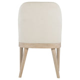 Solano Beige/Weathered Mango Upholstered Dining Side Chair (Set of 2) - Ornate Home