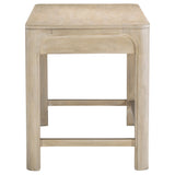Solano Weathered Mango 2-drawer Makeup Table Vanity Desk - Ornate Home