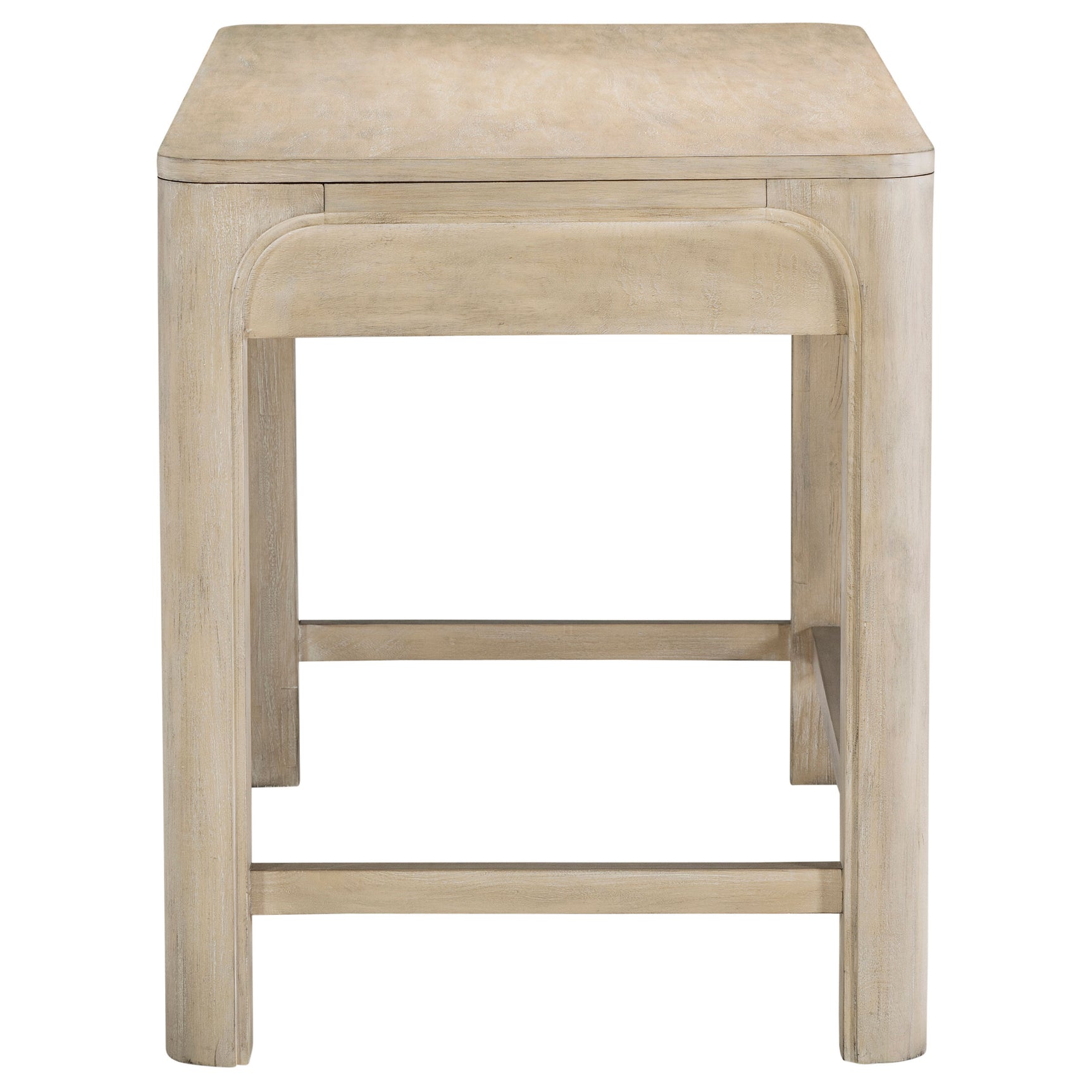 Solano Weathered Mango 2-drawer Makeup Table Vanity Desk - Ornate Home