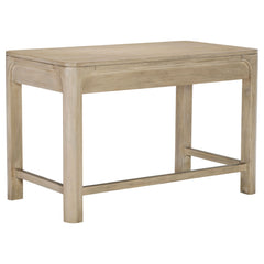 Solano Weathered Mango 2-drawer Makeup Table Vanity Desk - Ornate Home