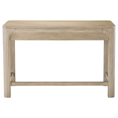 Solano Weathered Mango 2-drawer Makeup Table Vanity Desk - Ornate Home
