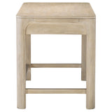 Solano Weathered Mango 2-drawer Makeup Table Vanity Desk - Ornate Home