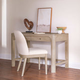 Solano Weathered Mango 2-drawer Makeup Table Vanity Desk - Ornate Home