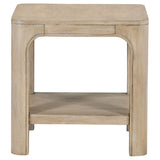 Solano Weathered Mango 2-piece Square Coffee Table Set - Ornate Home