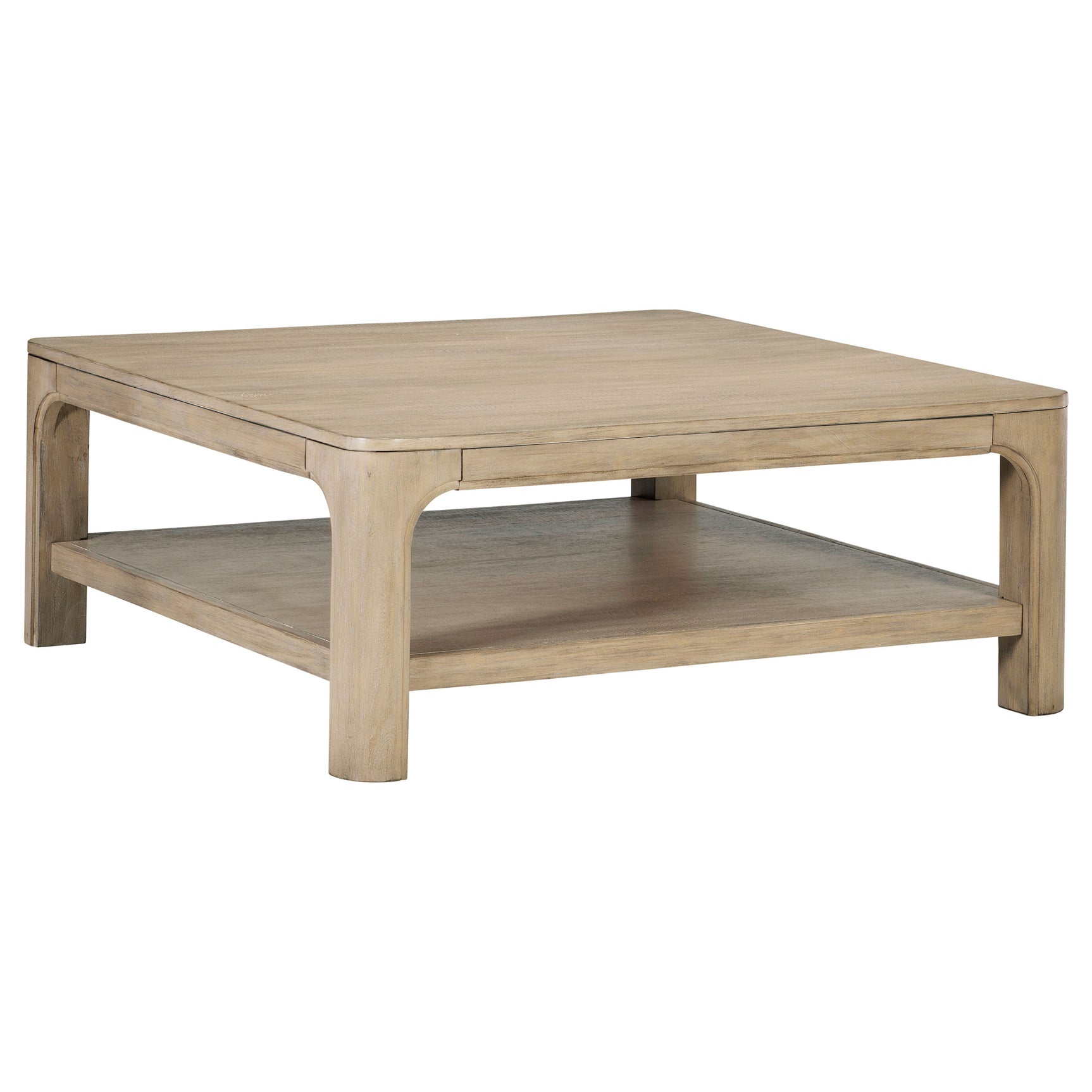 Solano Weathered Mango 2-piece Square Coffee Table Set - Ornate Home