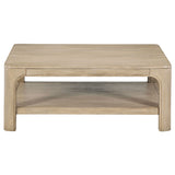 Solano Weathered Mango 2-piece Square Coffee Table Set - Ornate Home