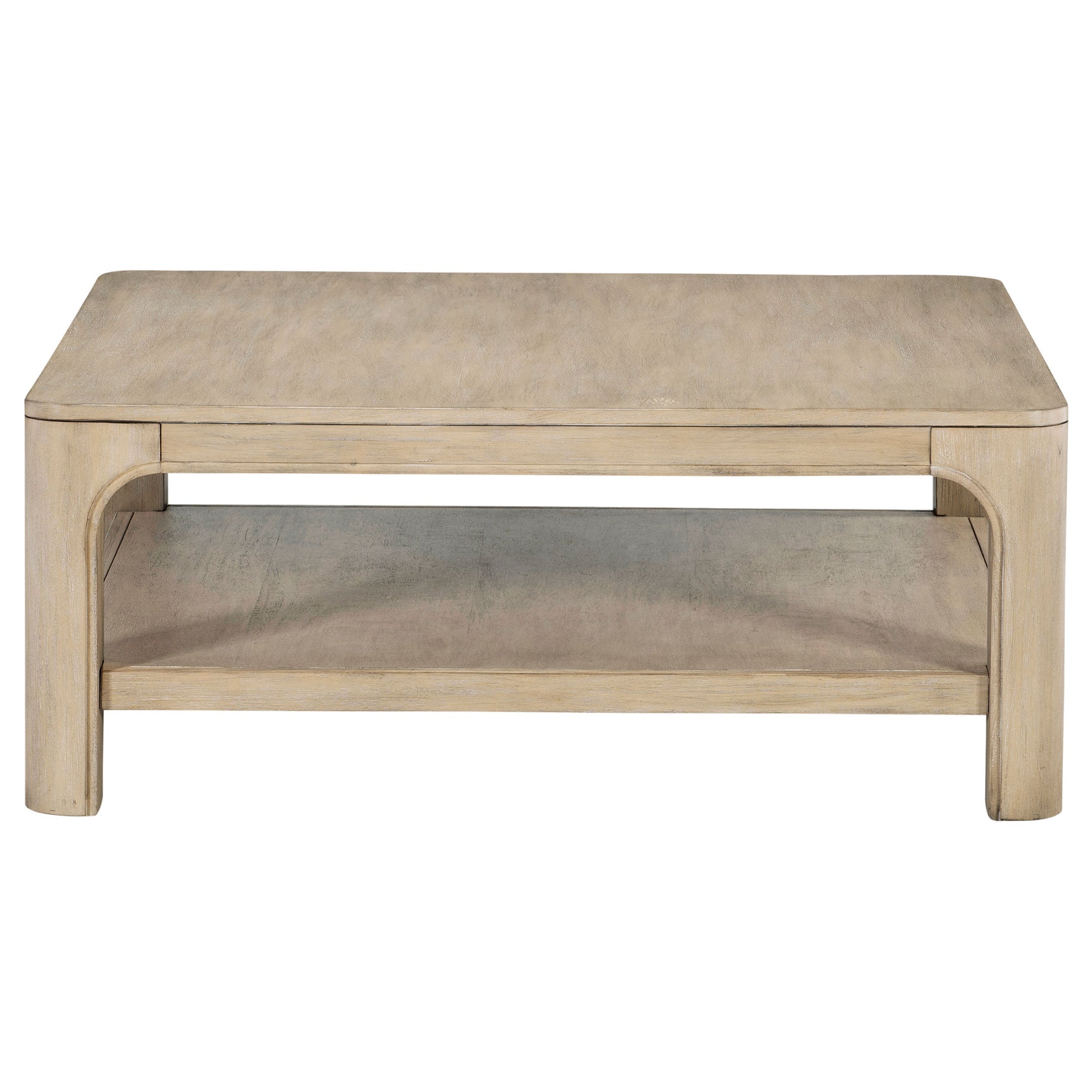 Solano Weathered Mango 2-piece Square Coffee Table Set - Ornate Home