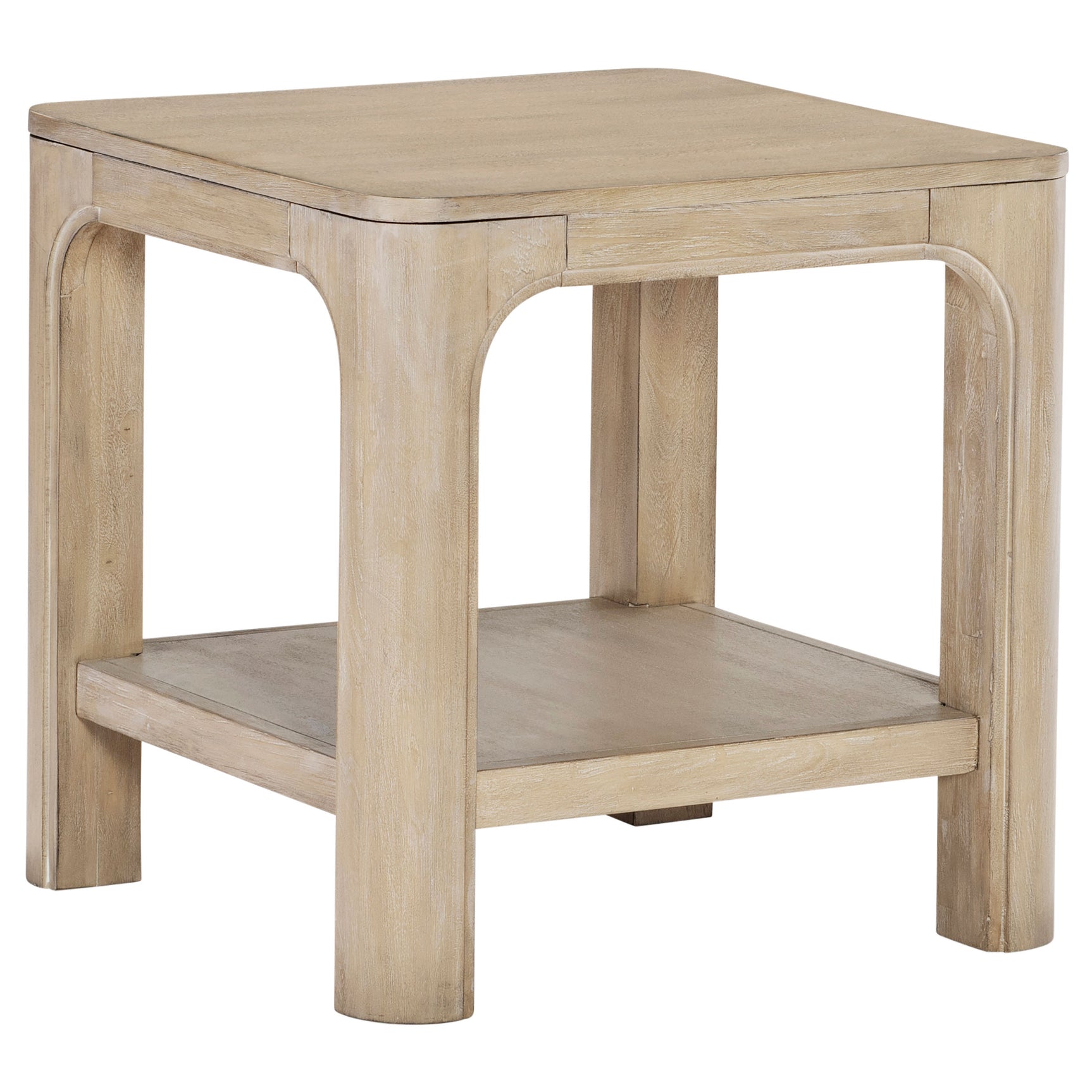 Solano Weathered Mango 3-piece Square Coffee Table Set - Ornate Home