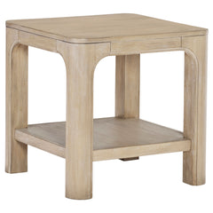 Solano Weathered Mango 3-piece Square Coffee Table Set - Ornate Home
