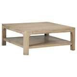 Solano Weathered Mango 3-piece Square Coffee Table Set - Ornate Home