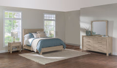 Solano Weathered Mango 4-piece California King Bedroom Set - Ornate Home