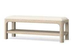 Solano Weathered Mango 49-inch Bedroom Bed End Bench - Ornate Home