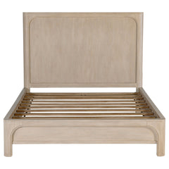 Solano Weathered Mango 55-inch California King Panel Bed - Ornate Home