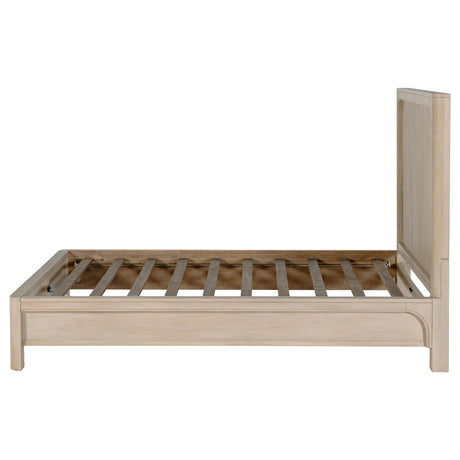 Solano Weathered Mango 55-inch California King Panel Bed - Ornate Home