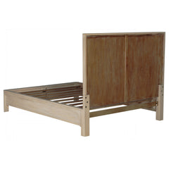 Solano Weathered Mango 55-inch California King Panel Bed - Ornate Home
