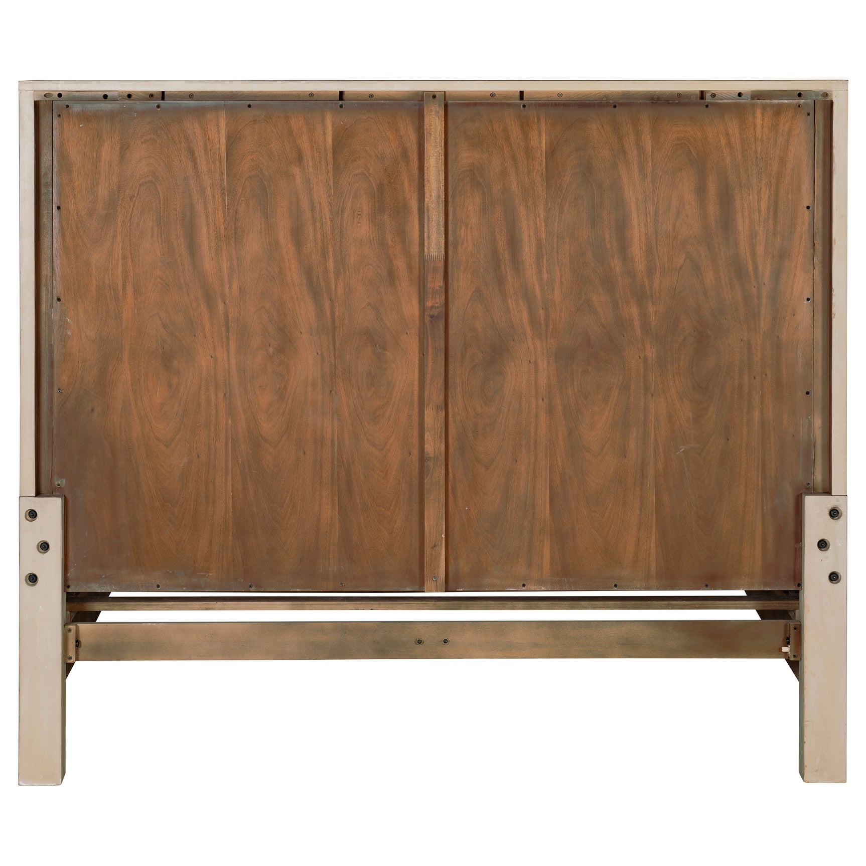 Solano Weathered Mango 55-inch California King Panel Bed - Ornate Home