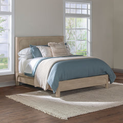 Solano Weathered Mango 56-inch Queen Panel Bed - Ornate Home
