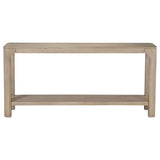 Solano Weathered Mango 64-inch Entryway Console Sofa Table - Ornate Home