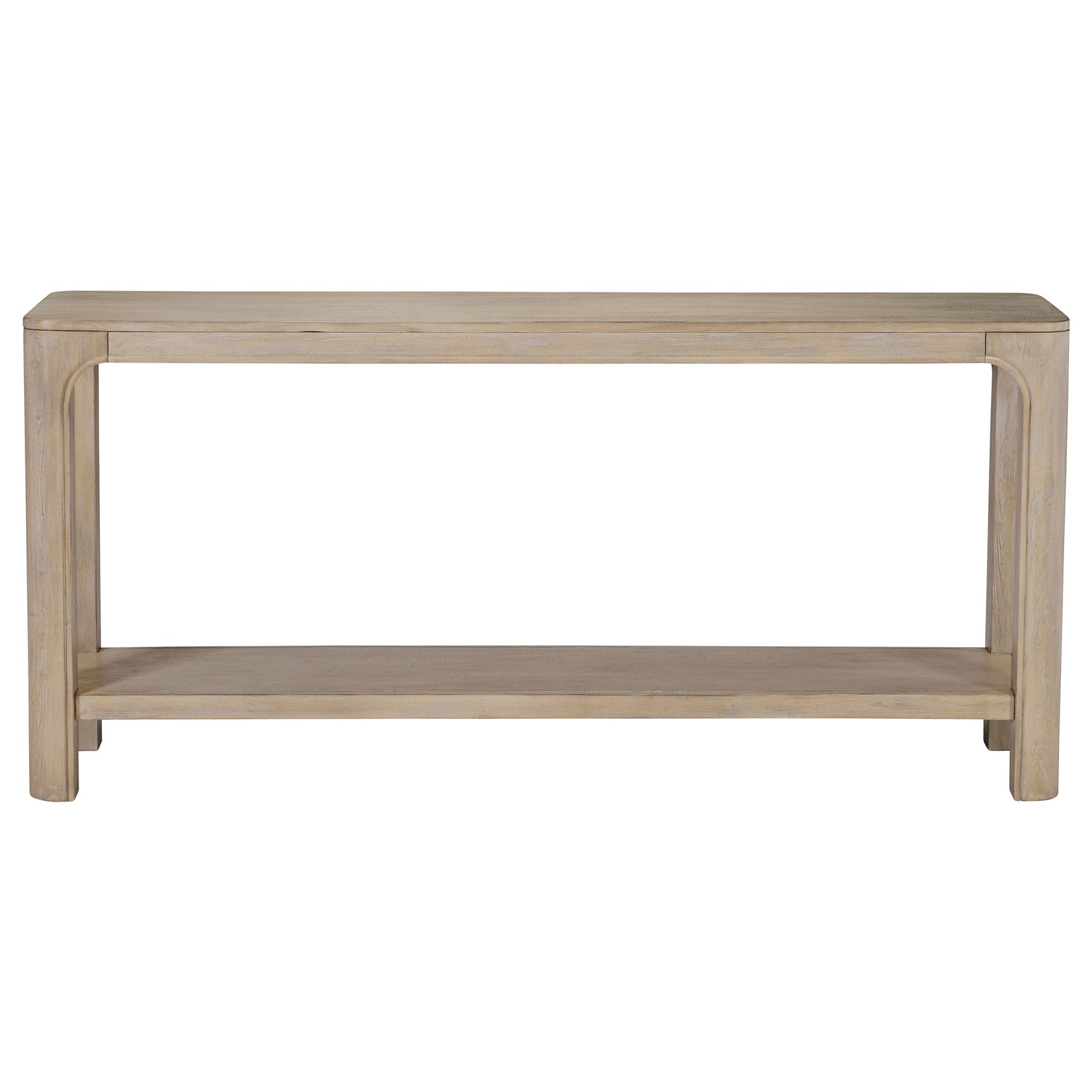 Solano Weathered Mango 64-inch Entryway Console Sofa Table - Ornate Home