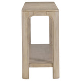 Solano Weathered Mango 64-inch Entryway Console Sofa Table - Ornate Home