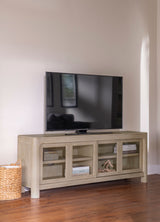 Solano Weathered Mango 71-inch 2-door TV Stand Media Console - Ornate Home