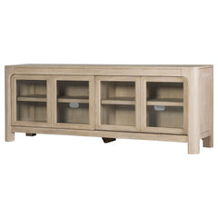 Solano Weathered Mango 71-inch 2-door TV Stand Media Console - Ornate Home
