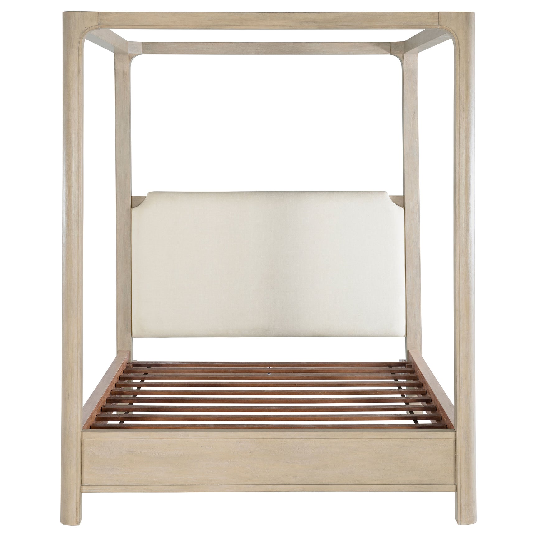 Solano Weathered Mango 85-inch Eastern King Canopy Bed - Ornate Home