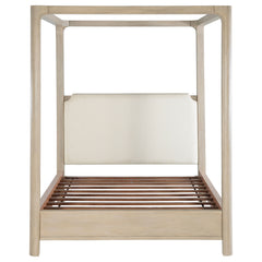 Solano Weathered Mango 85-inch Queen Canopy Bed - Ornate Home