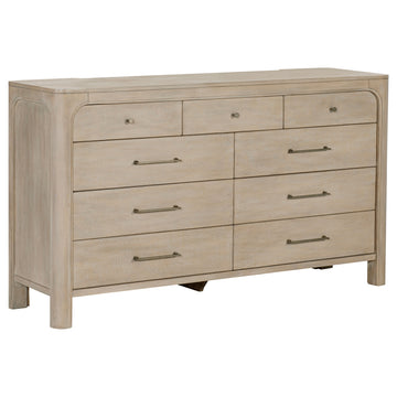 Solano Weathered Mango 9-drawer Bedroom Dresser Cabinet - Ornate Home