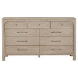 Solano Weathered Mango 9-drawer Bedroom Dresser Cabinet - Ornate Home
