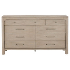 Solano Weathered Mango 9-drawer Bedroom Dresser Cabinet - Ornate Home