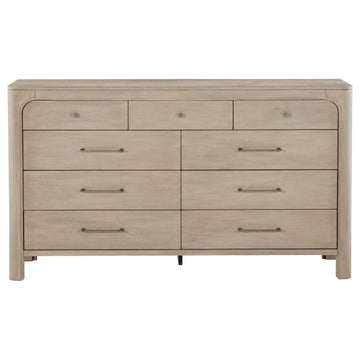 Solano Weathered Mango 9-drawer Bedroom Dresser Cabinet - Ornate Home