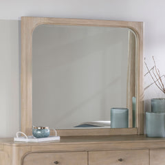 Solano Weathered Mango Dresser Mirror - Ornate Home