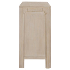 Solano Weathered Mango Sliding Door Dining Sideboard Server - Ornate Home