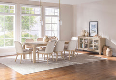 Solano Weathered Mango Sliding Door Dining Sideboard Server - Ornate Home